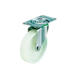 Roulette pivotante SUS-E, modèle à plaque