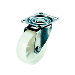 Roulette pivotante SUS-SG, modèle plat