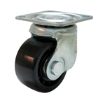Roulette pivotante HSG, modèle plat