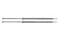 Broches avec ejecteur tubulaire / acier / nitruré / kit