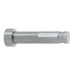 Tiges noyau / cylindriques / avec tête / HSS / D 0,001, L 0,01mm / Purge de gaz / forme D / Carré