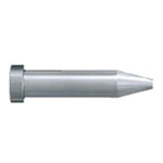 Tiges noyau / cylindrique / acier à outils / D,L 0,01mm / forme du front sélectionnable / JIS