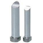 Tiges noyau / cylindriques / avec tête / HSS, acier à outils / D 0,01mm / profil frontal configurable