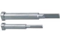 Tiges noyau pour contour / cylindriques / HSS / Anti-rotation / en retrait / forme D