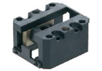 Coulisseau compact pour éjecteur oblique / sans entretien / diamètre de logement, angle de rotation configurable