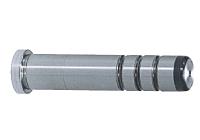 Colonnes de guidage / avec tête / ajustement serré configurable / avec rainures à huile