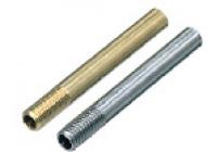 Tubes de thermorégulation / laiton, acier inoxydable / filetage extérieur, filetage fin