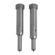 Poinçon cylindrique épaulé / tête cylindrique / goupille de chasse / rodé