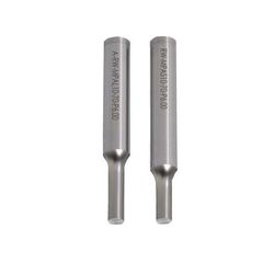 Poinçon cylindrique épaulé / sans tête / filet femelle / RW