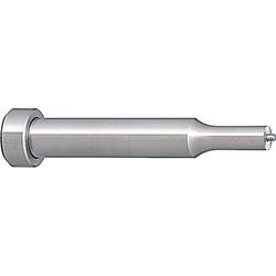 Poinçon cylindrique épaulé / tête conique 45° / goupille de chasse