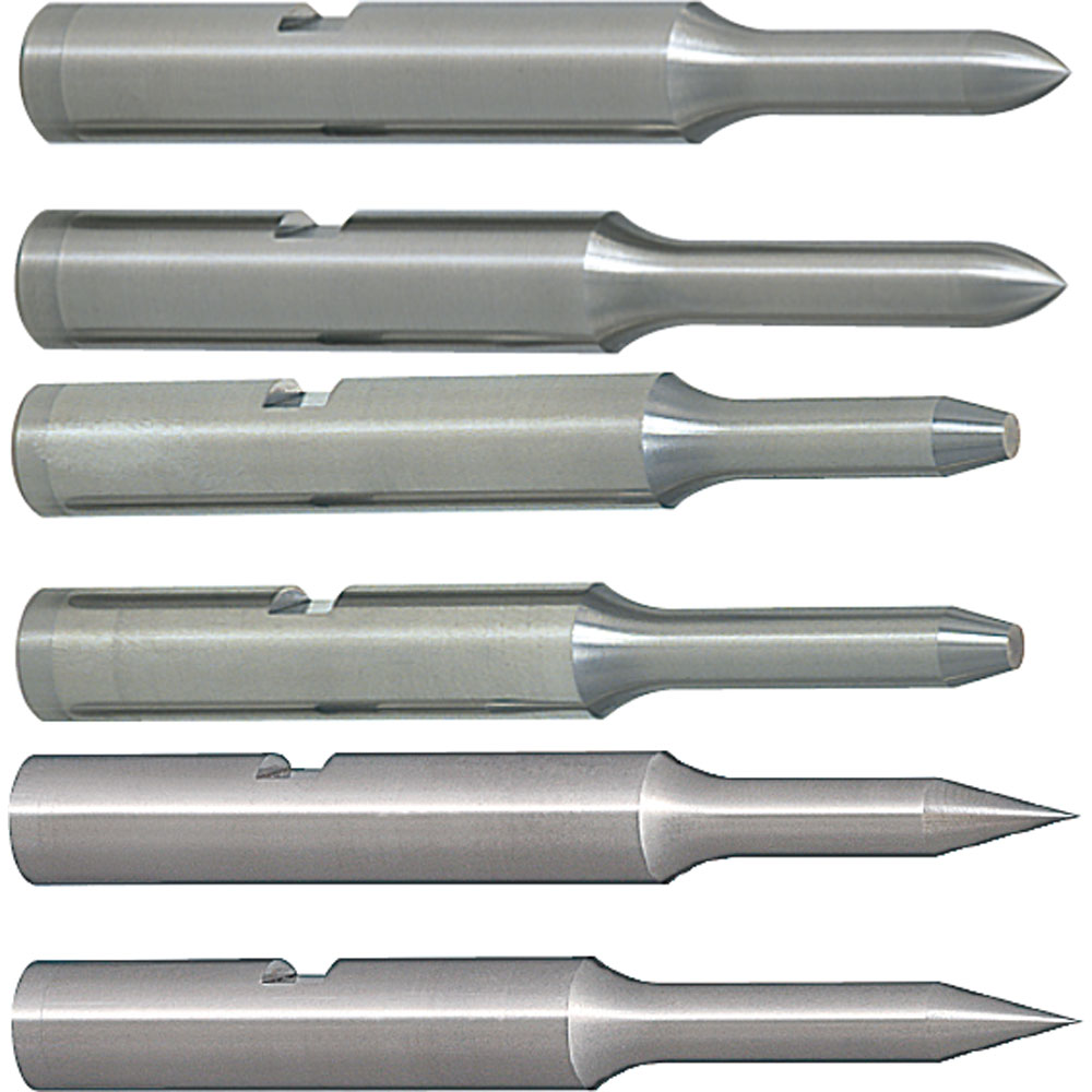 Poinçons pilotes / sans tête / suspension latérale du poinçon / côté immergé au choix / TiCN, HW, DLC